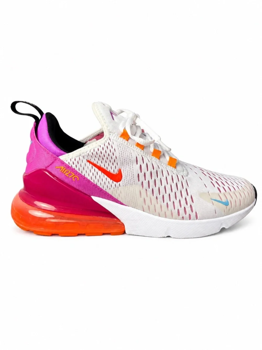 Nike Air Max 270 Fuchsia Dream Crimson Sneakers Women's Size 8 NEW